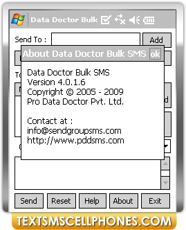 Pocket PC to Mobile Bulk SMS Software
