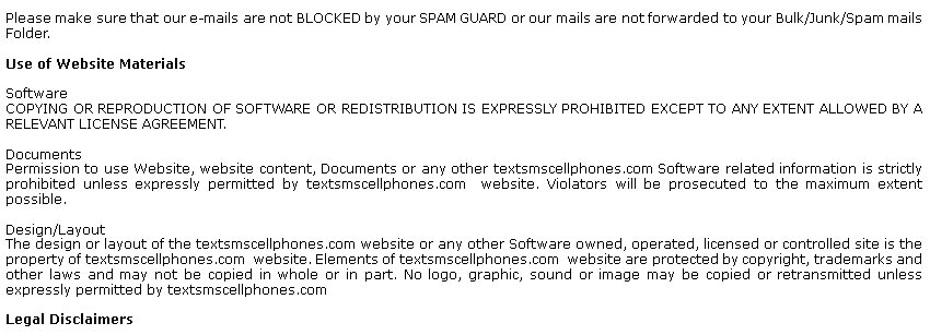 Terms and Conditions