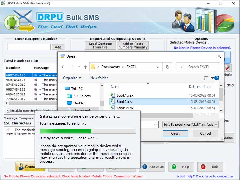 Bulk SMS from PC Windows 11 download